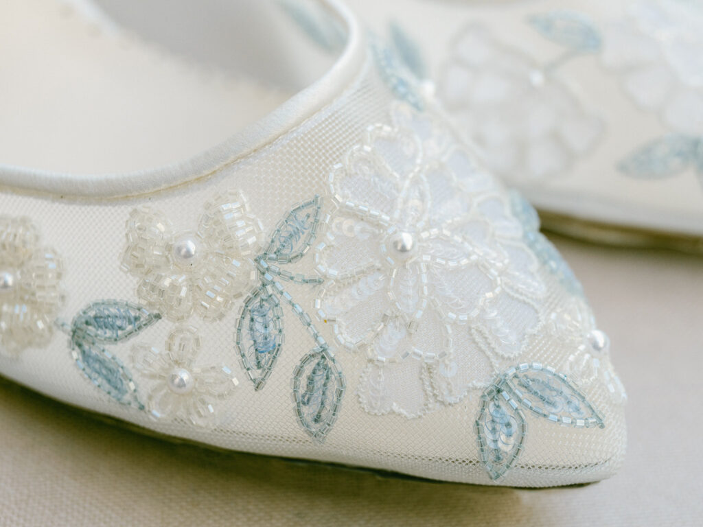A close up of Bella Belle Viola shoes by Serenity Photography