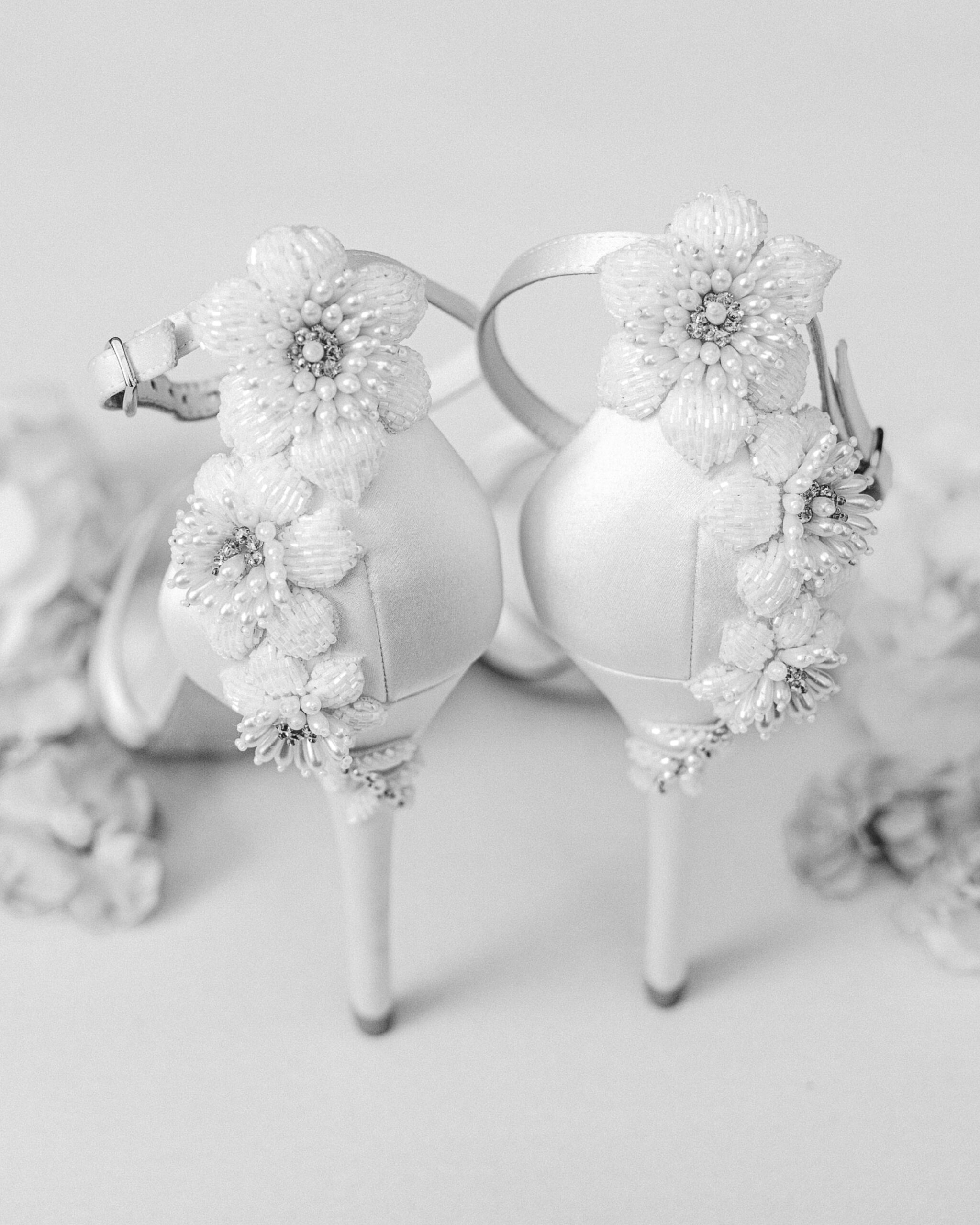 Bella Belle Gardenia bridal shoes by Serenity Photography
