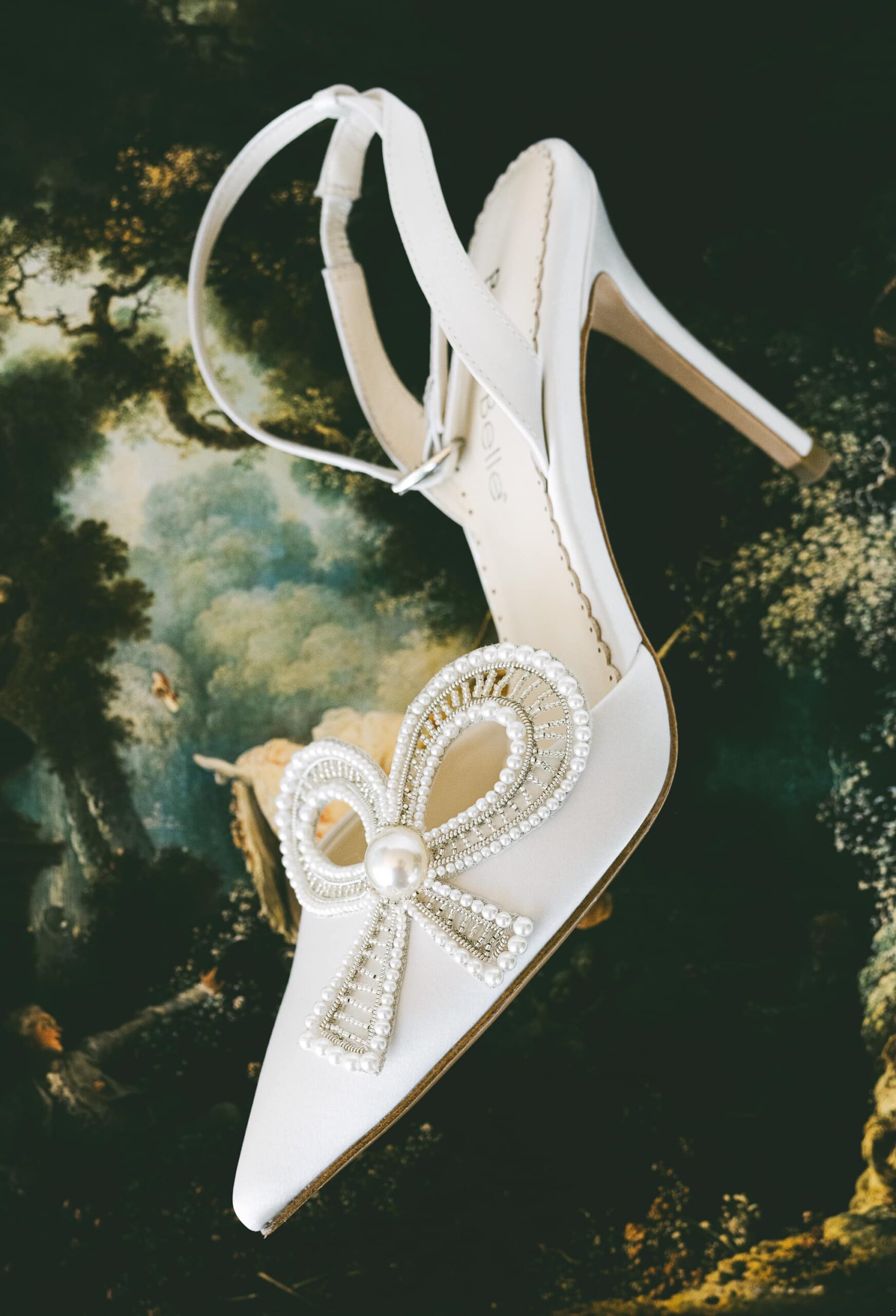 Bella Belle Kenzie bridal shoes by Serenity Photography