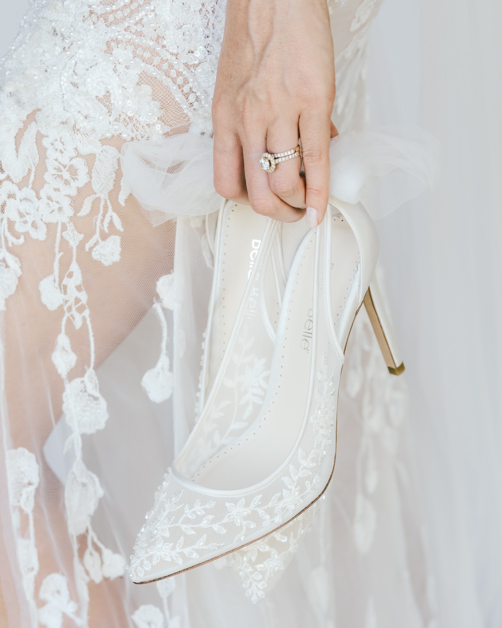 Bella Belle Edna bridal shoes by Serenity Photography
