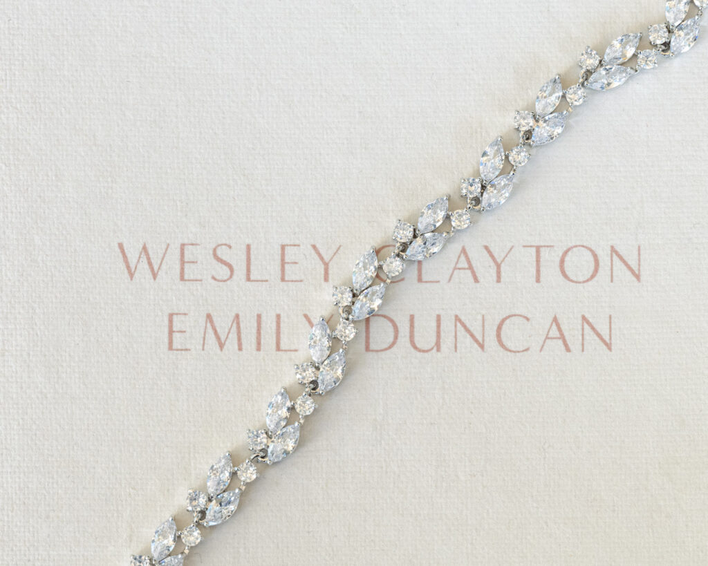 The White Collection bridal bracelet