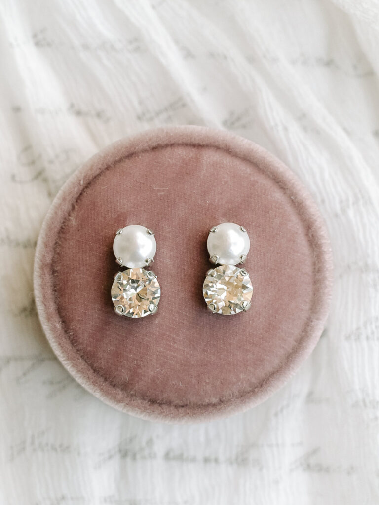 The White Collection bridal earrings