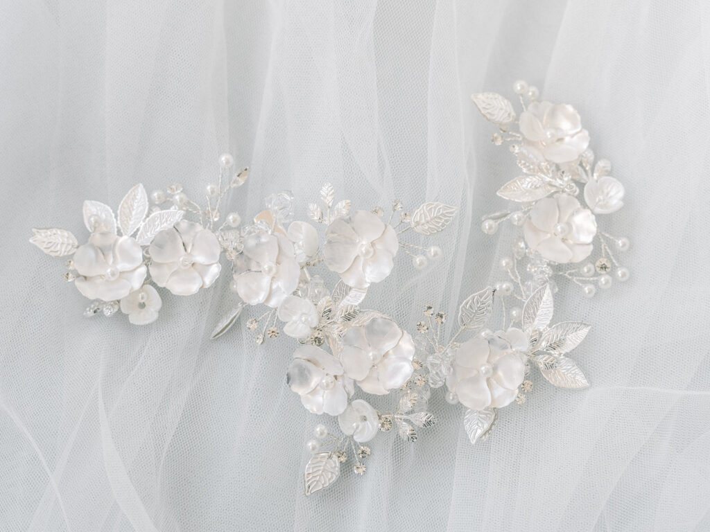 The White Collection bridal hair accessory