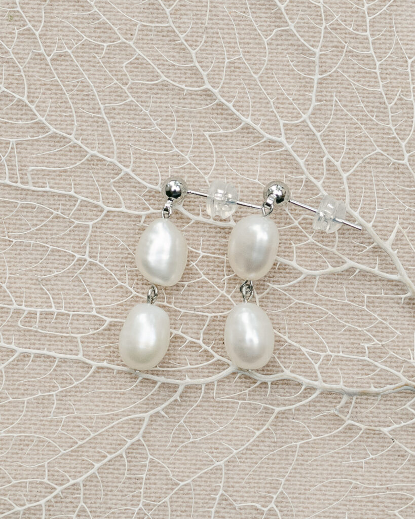 Tiffany Duliege pearl earrings